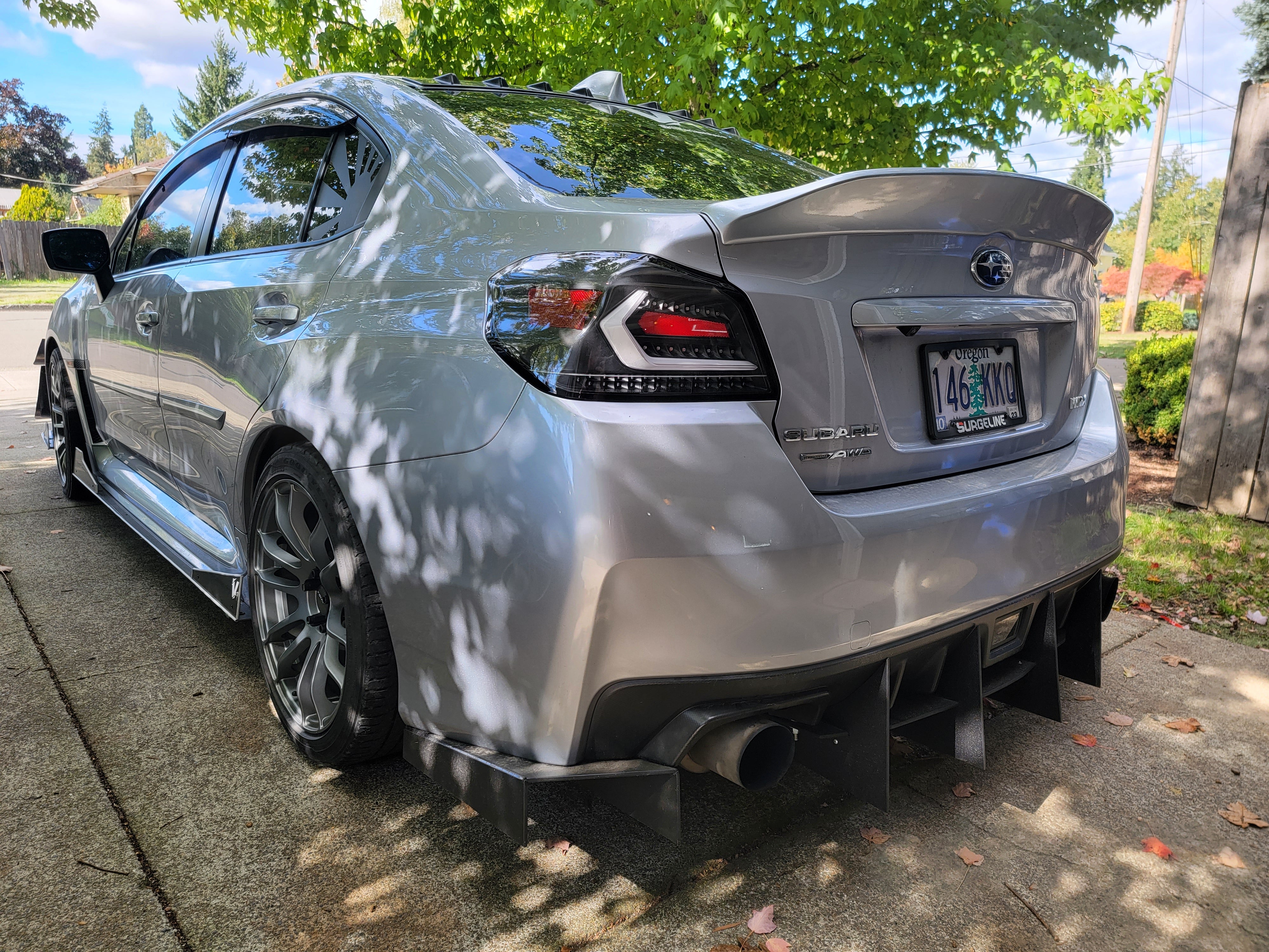 2018 wrx shop rear diffuser