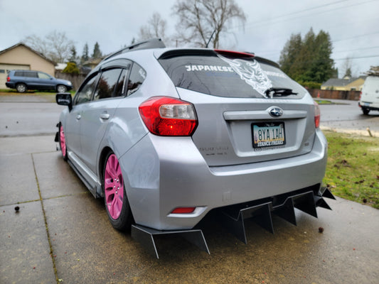 2012-2016 Subaru Impreza Rear Diffuser V2