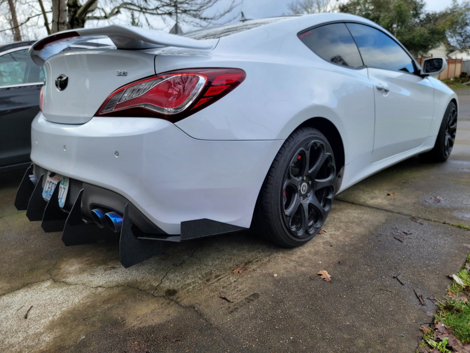 Hyundai Genesis Coupe Rear Diffuser V1