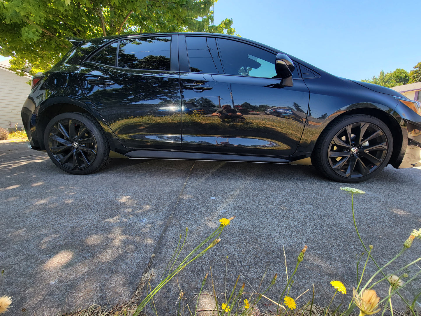 2019+ Toyota Corolla Sideskirt Extensions V2