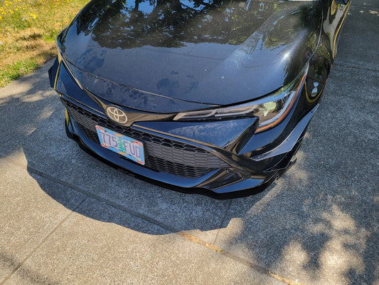 2019+ Toyota Corolla Hatch Front Splitter V1