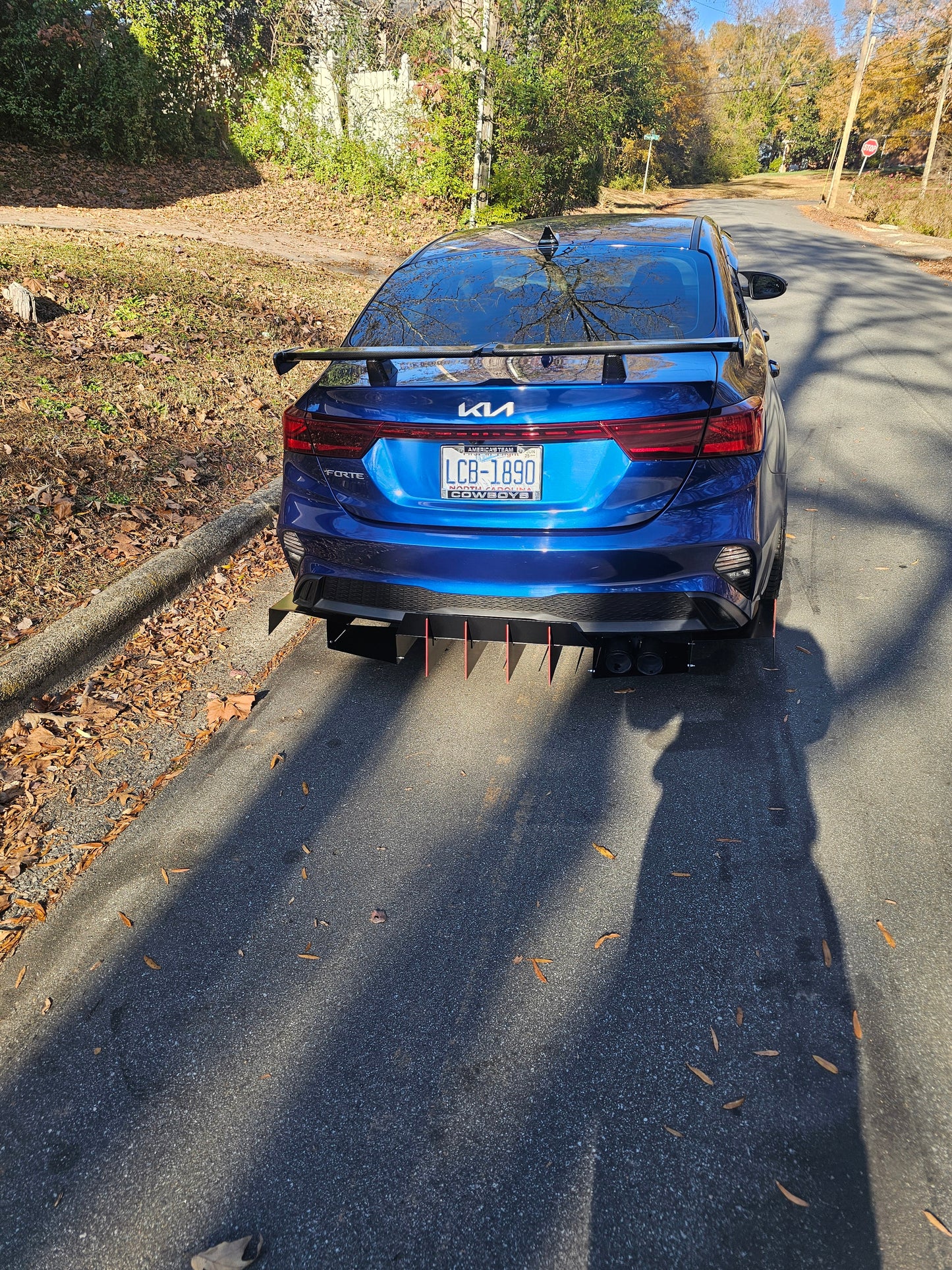 2019-2024 Kia Forte GT Rear Diffuser V1