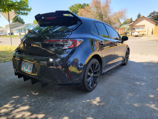 2019+ Toyota Corolla Hatch Rear Diffuser V1