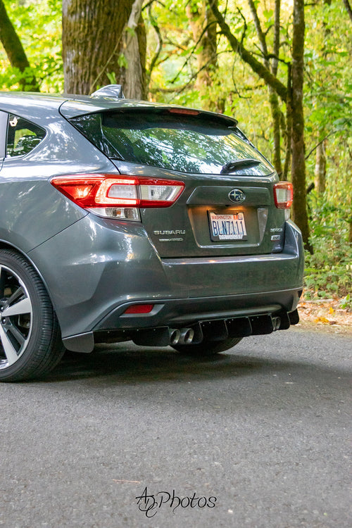 2017-2023 Subaru Impreza Hatch Rear Diffuser V1