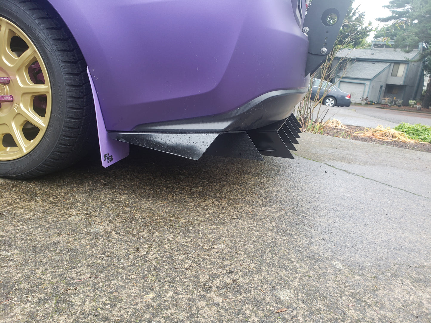 2017-2023 Subaru Impreza Sedan Rear Diffuser V1