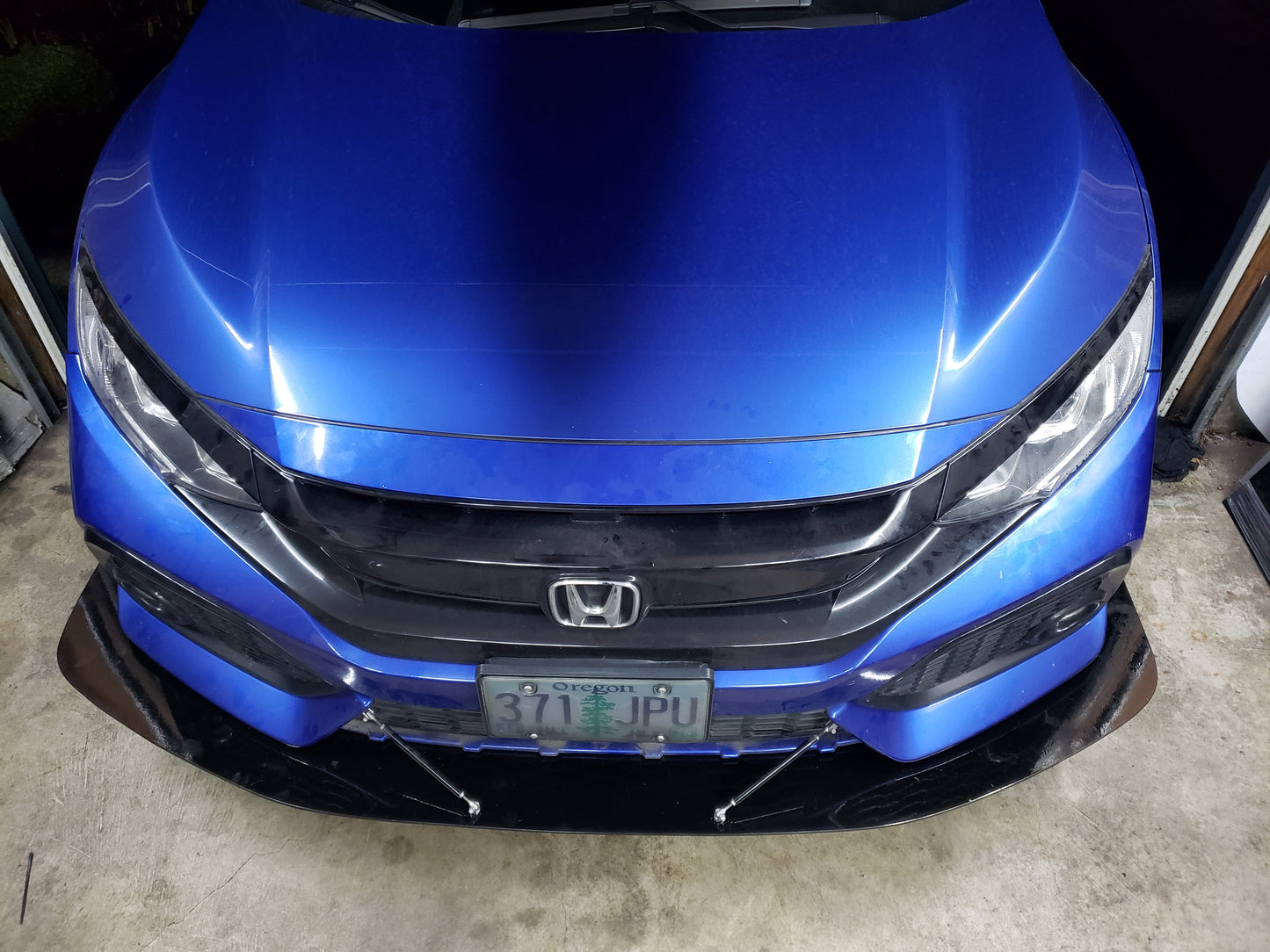2016-2021 Honda Civic Front Splitter V1