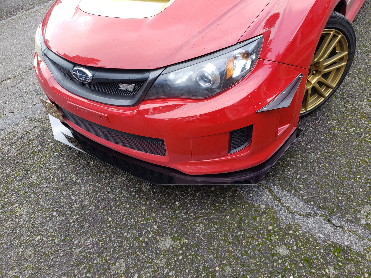 2008-2014 Subaru WRX/STI Front Splitter V2