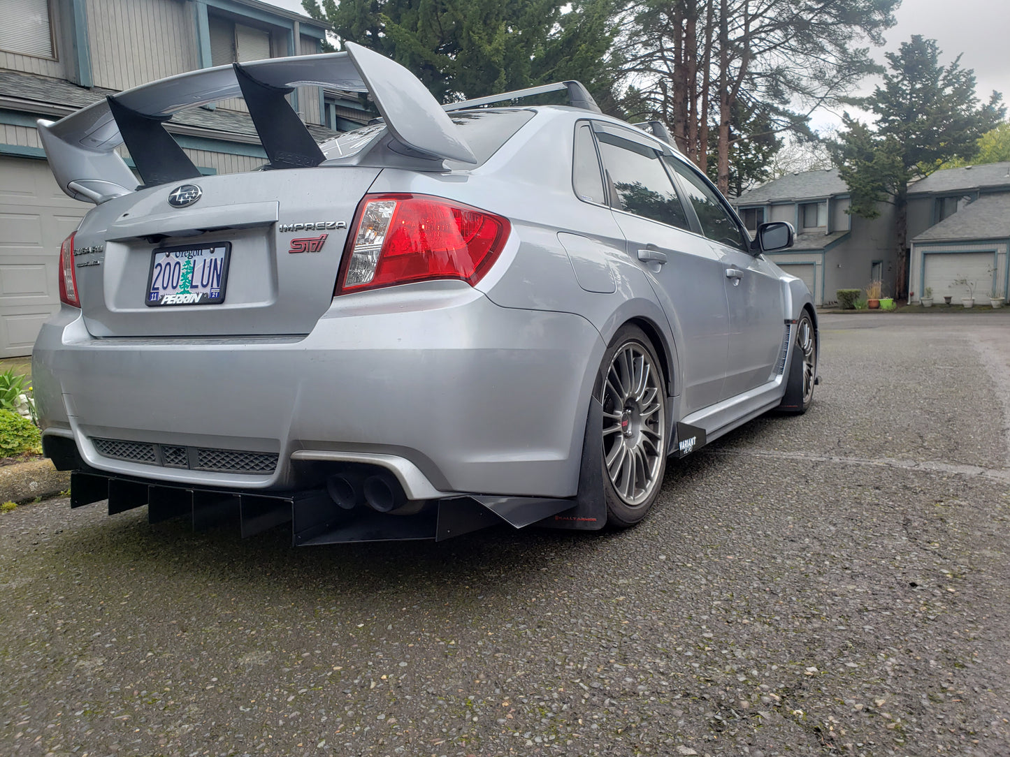 2011-2014 Subaru WRX/STI Rear Diffuser V1 SEDAN ONLY