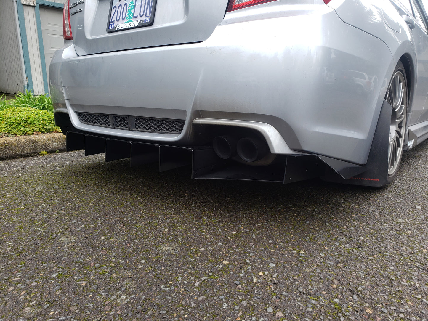 2011-2014 Subaru WRX/STI Rear Diffuser V1 SEDAN ONLY