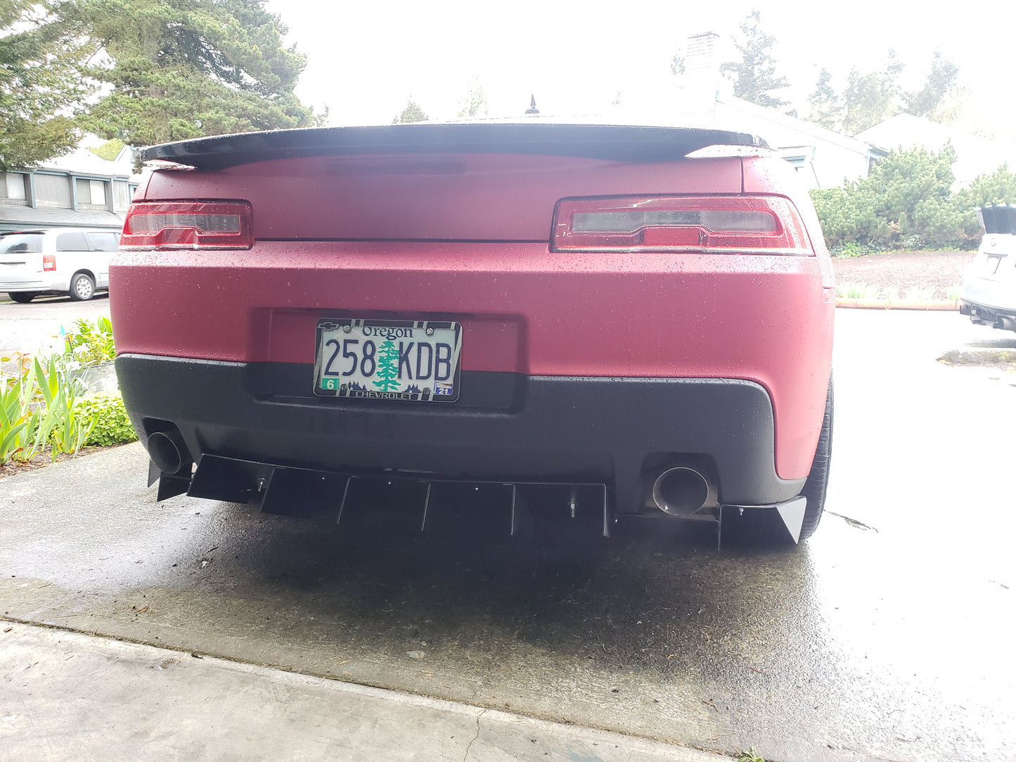 2010-2015 Chevy Camaro Rear Diffuser V1