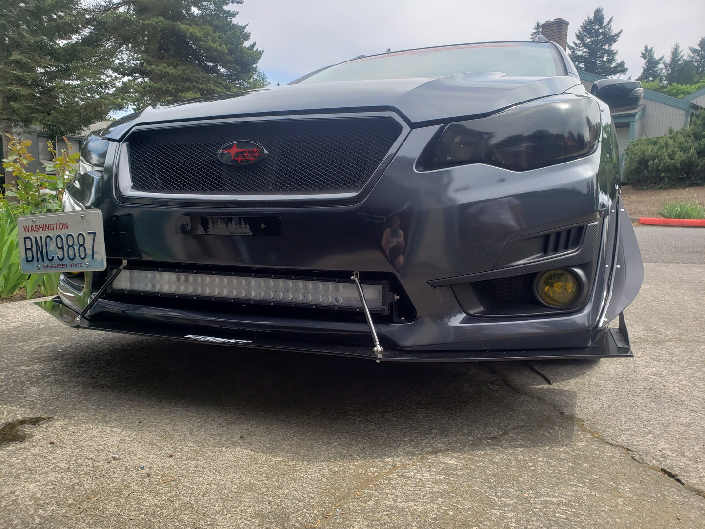 2012-2016 Subaru Impreza Front Splitter V1