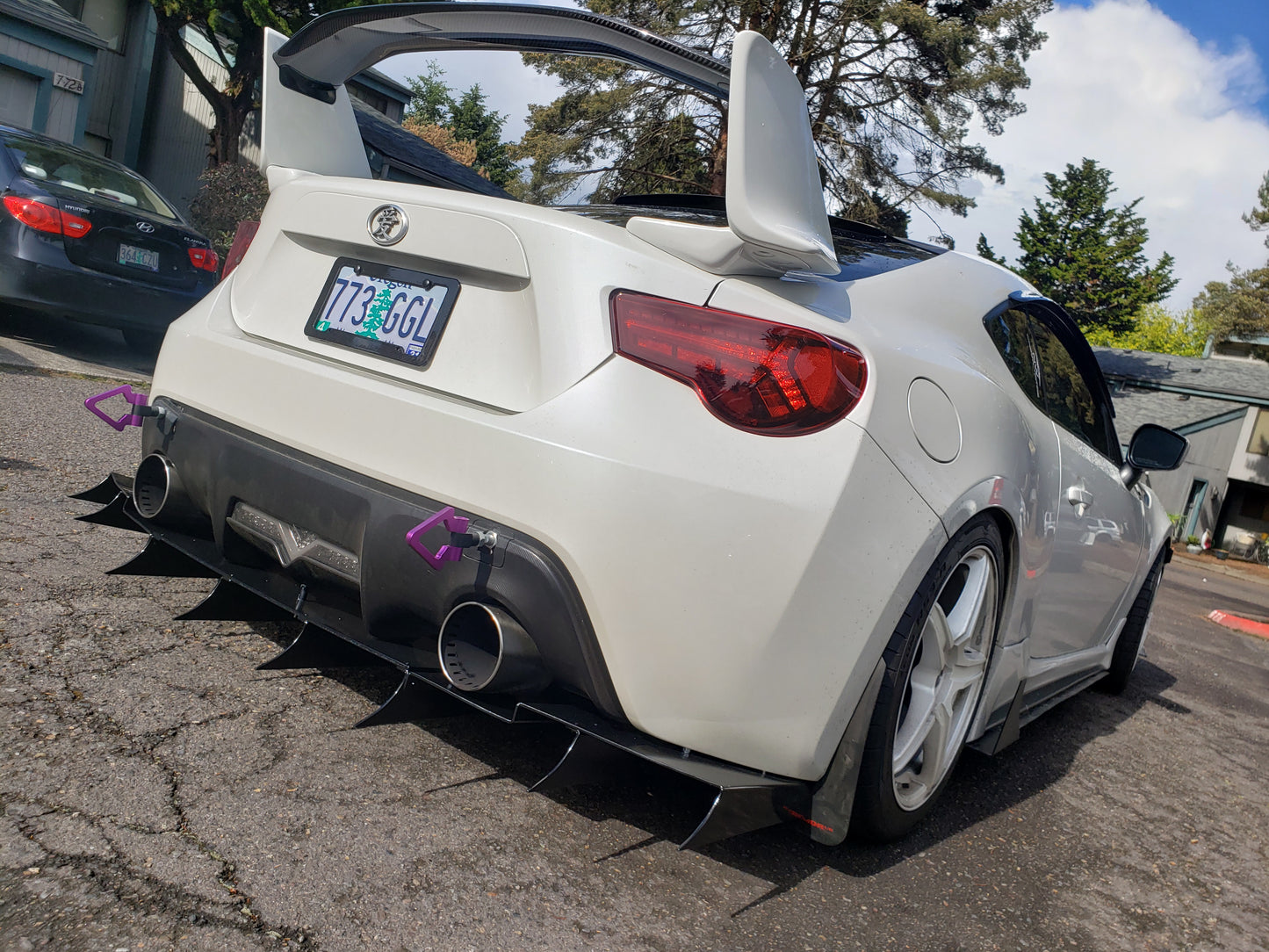 FRS/BRZ/GT86 Rear Diffuser V1