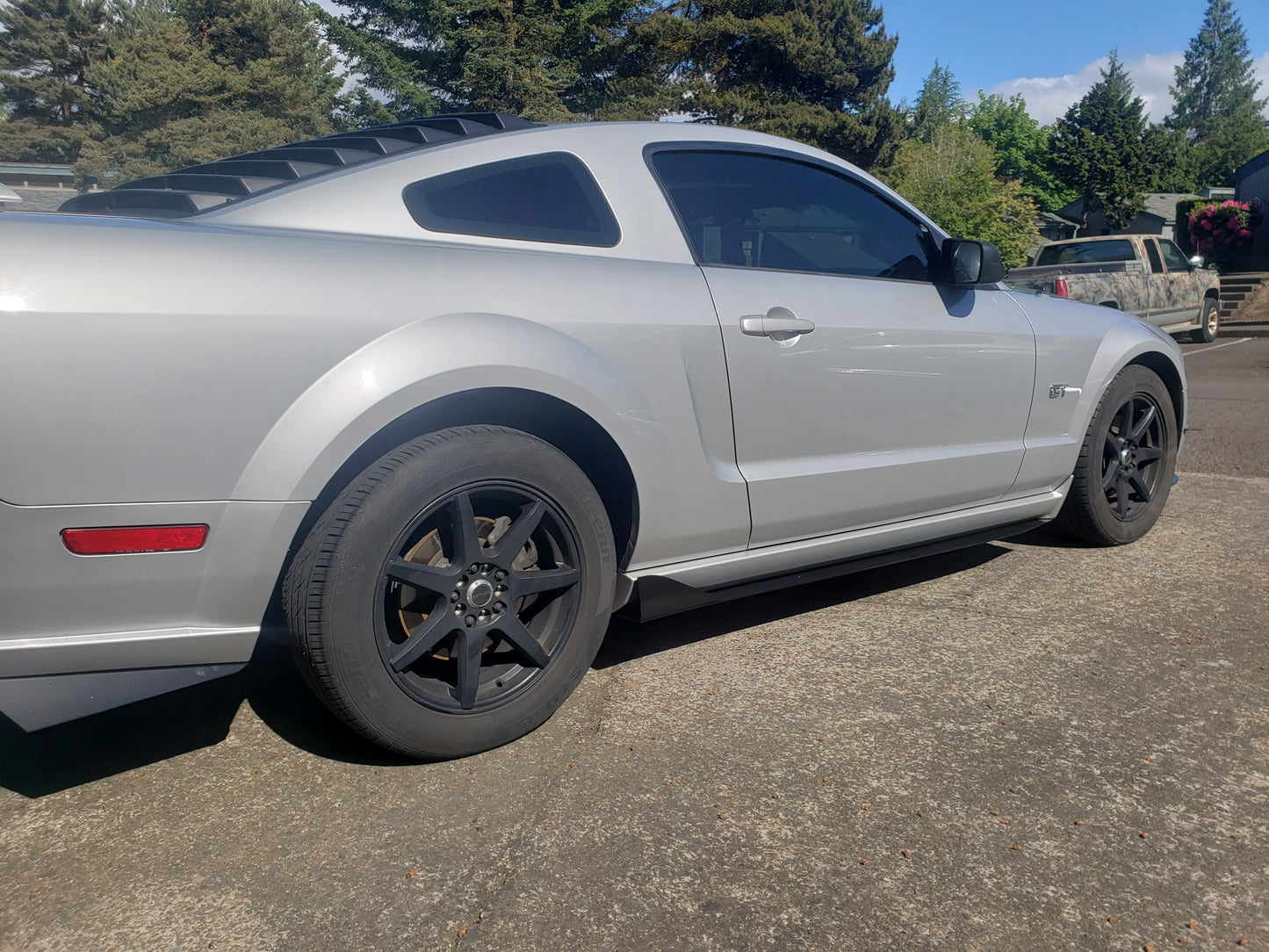 Ford Mustang Sideskirt Extensions