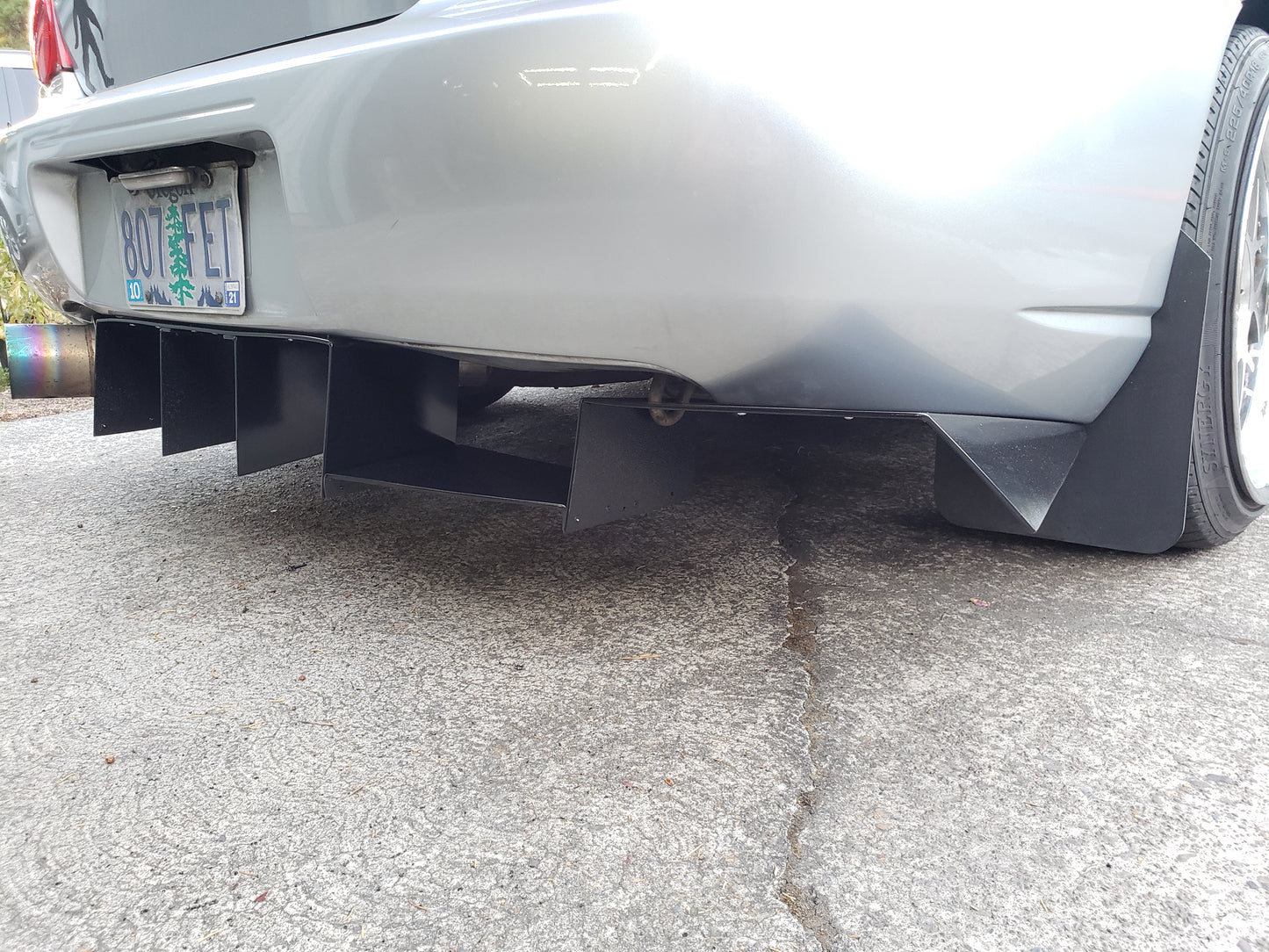 2002-2007 Subaru WRX/STI Rear Diffuser V1 Sedan Only