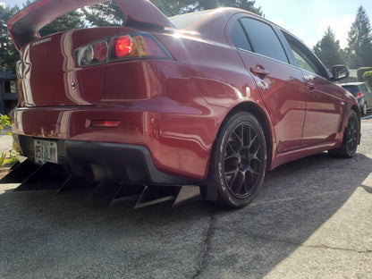 2008+ Mitsubishi Lancer EVO Rear Diffuser V1