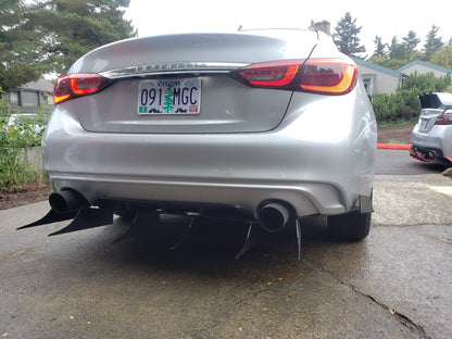 2014+ Infiniti q50 Rear Diffuser