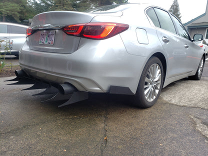 2014+ Infiniti q50 Rear Diffuser