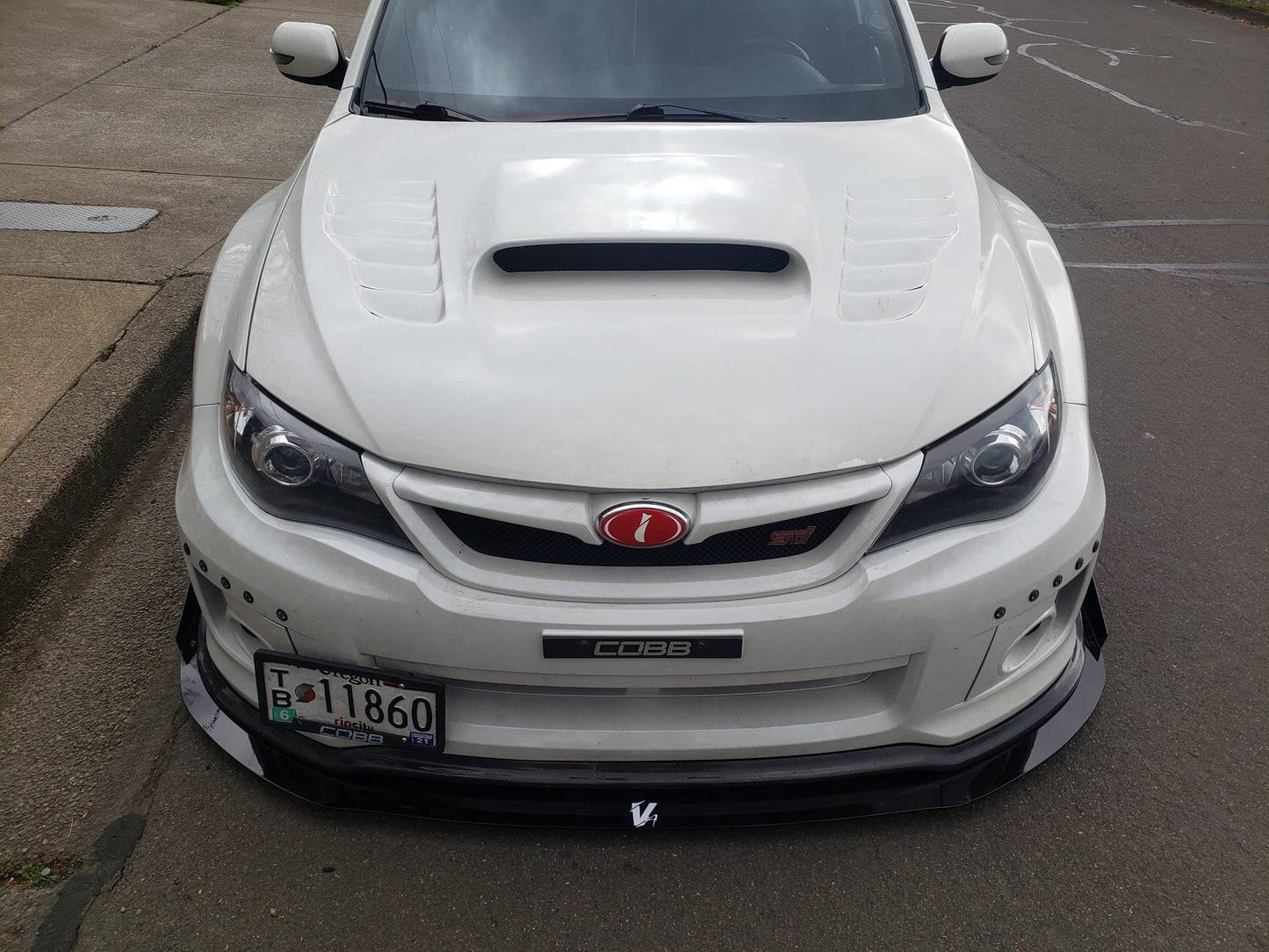 2008-2014 Subaru WRX/STI Front Splitter V3