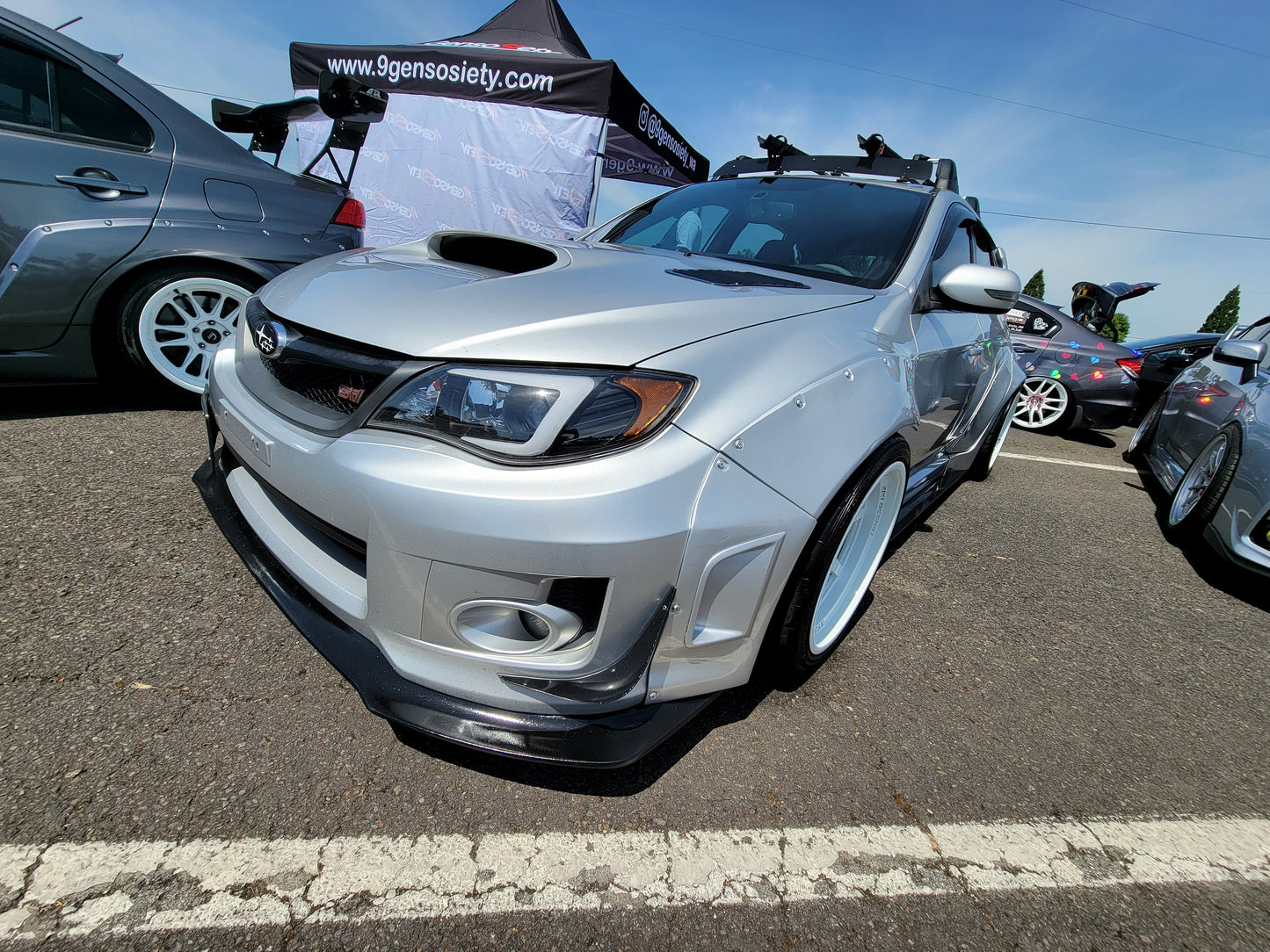 2011-2014 Subaru Widebody WRX/STI Front Canards V1