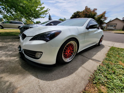 Hyundai Genesis Coupe Sideskirt Extensions V1