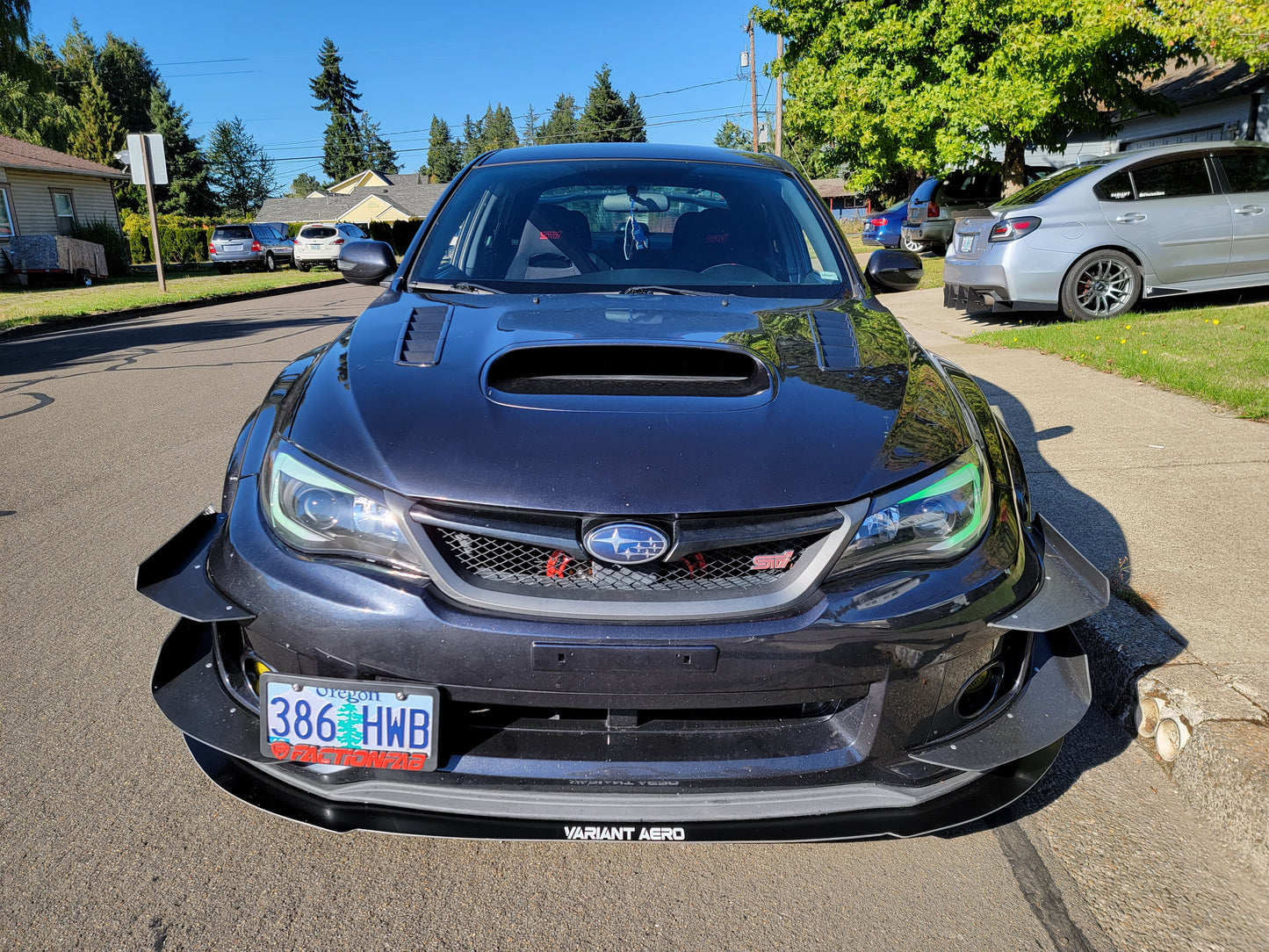 2008-2014 Subaru WRX/STI Front Splitter V3