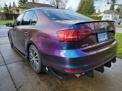 VW Jetta Rear Diffuser V1 (Center Fins Only)