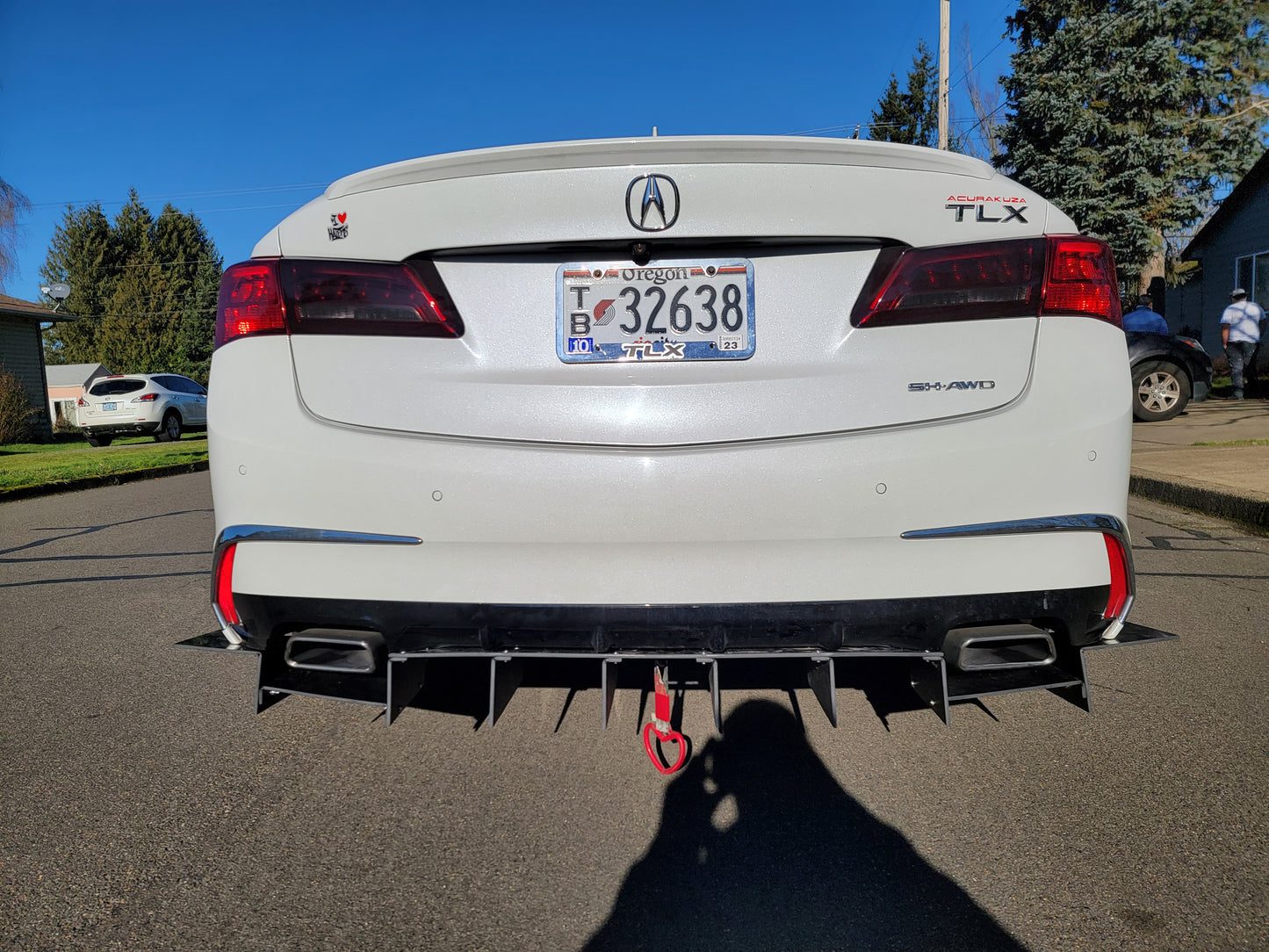 2018-2020 Acura TLX Rear Diffuser