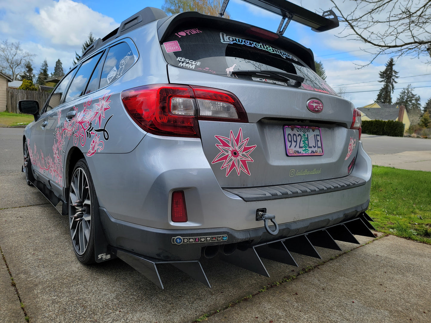 Subaru Outback Rear Diffuser V1