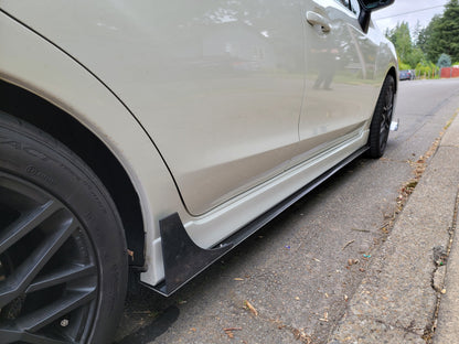 2012-2016 Subaru Impreza Sideskirt Extensions (fits Sedan and Hatch)