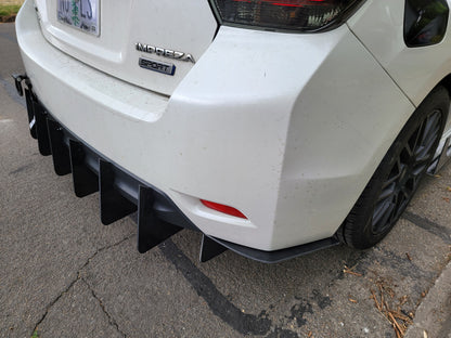 2012-2016 Subaru Impreza Rear Diffuser V1 Hatchback Only