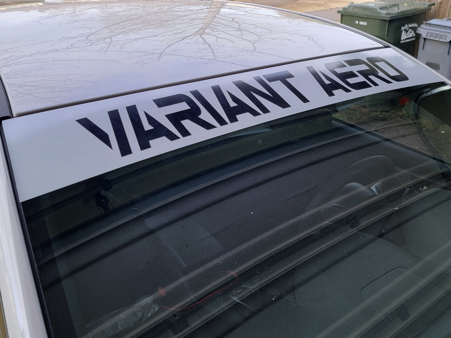 Variant Aero Full Windshield Banner