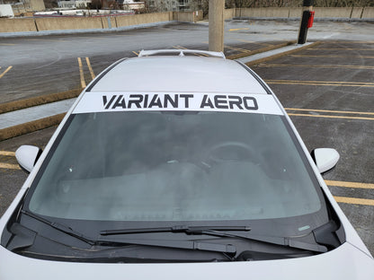 Variant Aero Full Windshield Banner