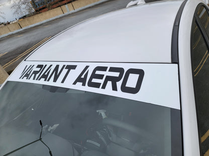 Variant Aero Full Windshield Banner