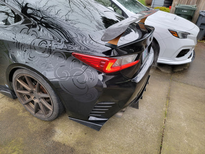 Lexus RC 350 Rear Diffuser V1