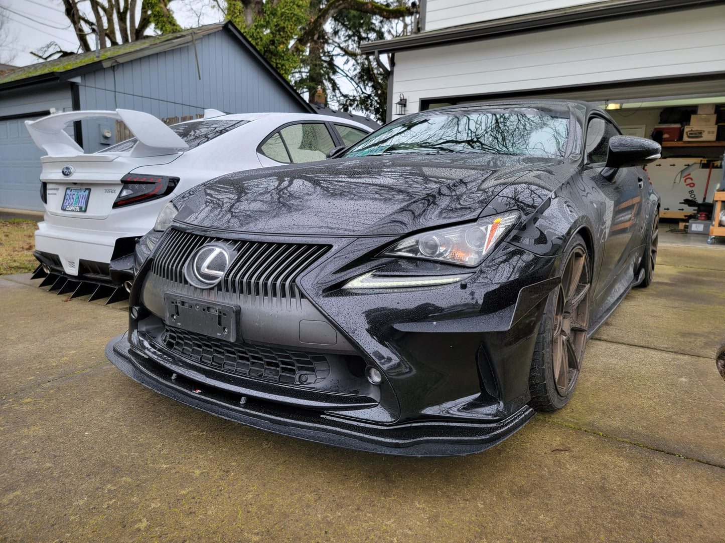 Lexus RC 350 V1 Front Splitter