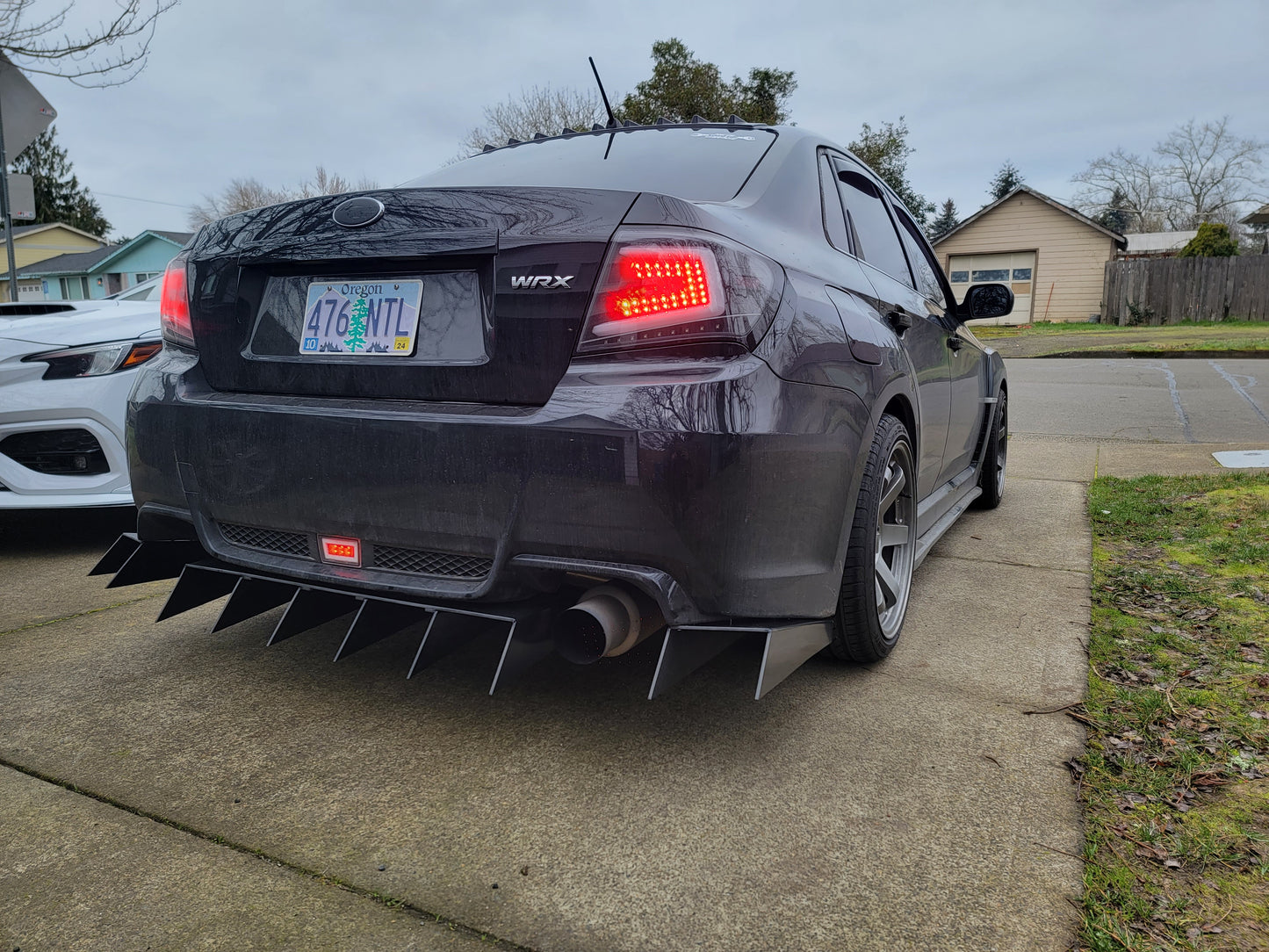 2011-2014 Subaru WRX/STI Rear Diffuser V2 SEDAN ONLY