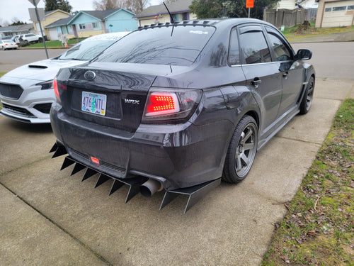 2011-2014 Subaru WRX/STI Rear Diffuser V2 SEDAN ONLY