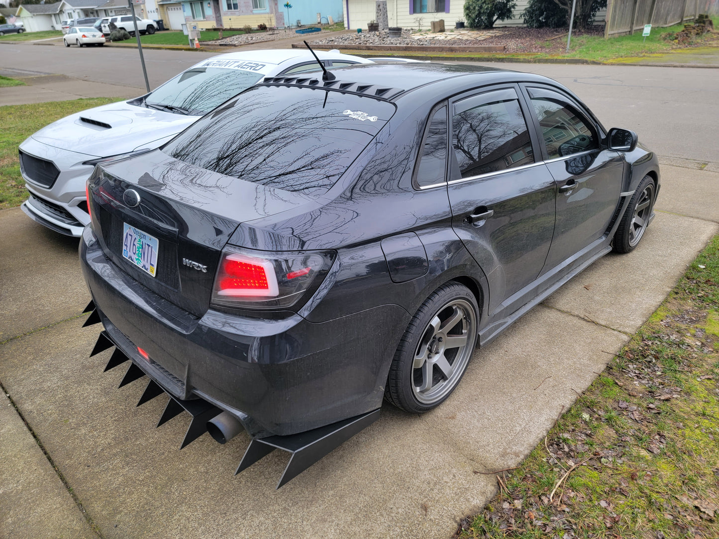 2011-2014 Subaru WRX/STI Rear Diffuser V2 SEDAN ONLY